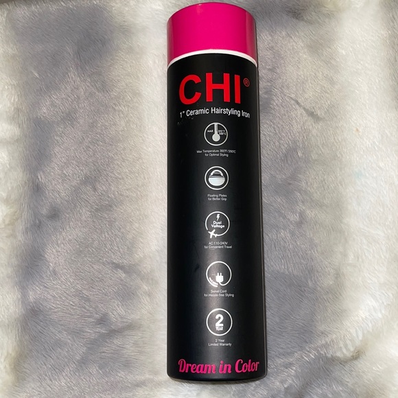 CHI 1" Ceramic Hairstyling Iron, Dream in Color. - Picture 2 of 5